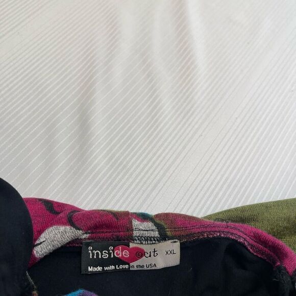 Inside Out Black Lagenlook Art To Wear Plus Size Jacket Size XXL - Picture 4 of 7